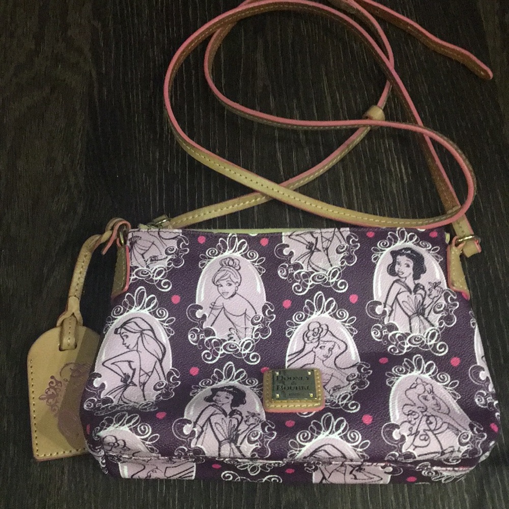Disney Dooney &Bourke princess half 2015 crossbody
